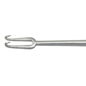 Guthrie Fixation Hook, Sharp Double Prongs 1.5 mm Wide
