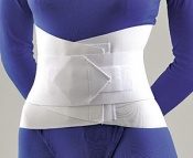 Lumbar Sacral Support With Overlapping Abdominal Belt 10"