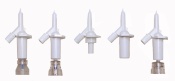 Standard Spike Dispensing Pin For Preparing & Dispensing Diluent or Additive From Multi-Dose Rubber-Stopper Vials, Utilizes a Bacterial Retentive Air-Venting Filter, DEHP & Latex Free (LF)