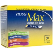 Novamax Glucose Test Strips