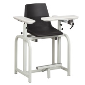 Extra Tall Blood Draw Chair, ClintonClean™ Flip Arm & Armrests