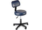 Pneumatic Stools - Imperial Blue with Back