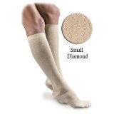 Activa Sheer Therapy Women's Diamond Pattern Trouser Compression Socks 15-20 mmHg 
