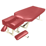 ProTouch Adjustable Chiropractic Table with Tilting Head & Armrest 24" Wide