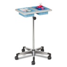 Two-Bin Mobile Phlebotomy Stand
