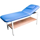 Adjustable Treatment Table with Face cut out & Storage Shelf & Matching Pillow