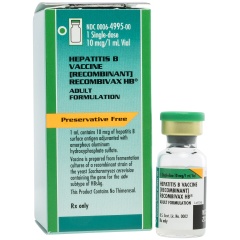 Hepatitis B Vaccine (Recombinant) Recombivax HB