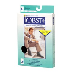 Jobst® For Men Knee 20-30 Closed Toe Navy Xl