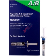 Twinrix Hep A & Hep B Adult 1ml Pre-Filled Syringe