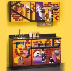 Alley Cats and Dogs Cabinets