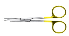 Goldman-Fox Scissors 5" - Curved, CARBIDE