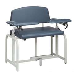 Lab X Series, Extra-Wide & Extra-Tall, Blood Drawing Chair with Padded Arms