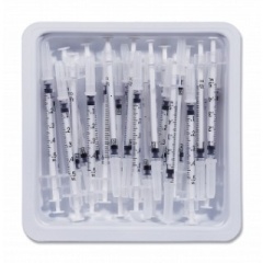BD Allergy / Allergist Trays with Permanently Attached Needle