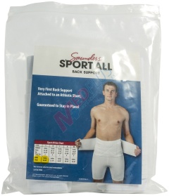 Saunders S'Port All Back Support with Shorts