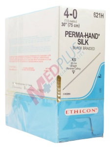 Ethicon PERMA-HAND Silk Suture, Straight Cutting Needles