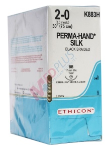 Ethicon PERMA-HAND Silk Suture, Taper Point