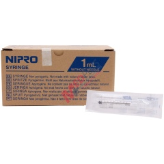 Nipro Syringes without Needles