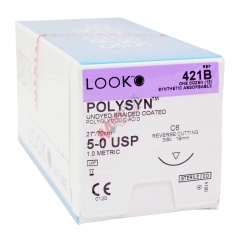 Look PolySyn Suture Polyglycolic Acid 