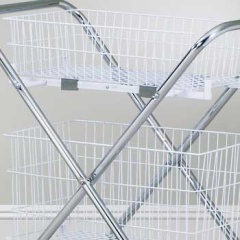 Mobile Cart Wire Baskets