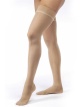 Jobst Opaque 20-30 mmHg Open Toe Thigh High Firm Compression Stockings with Silicone Band in Petite