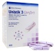 Unistik 3 Comfort Pre-Set Single Use Safety Lancets
